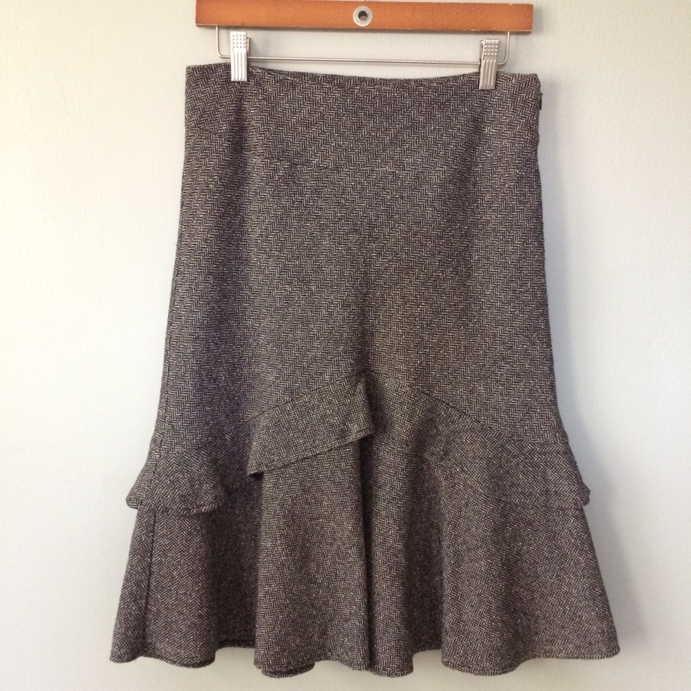 3/$15 ☀️ Gap Factory Tweed Herringbone Skirt